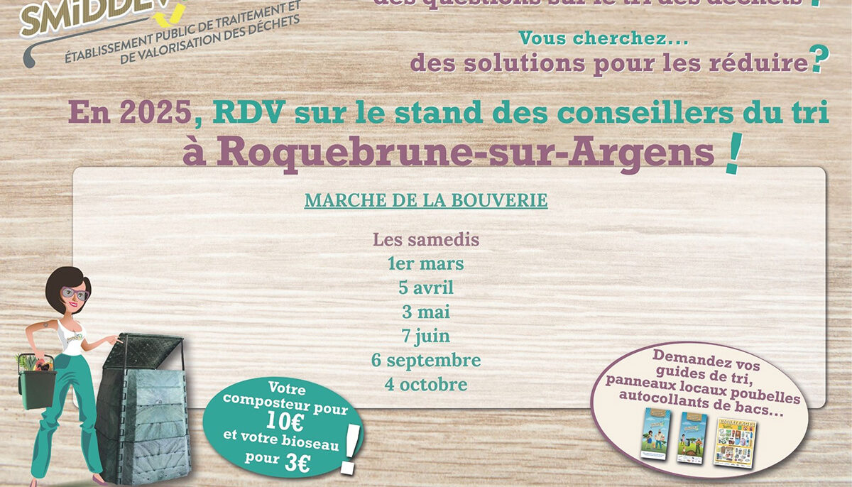 Dates Marchés à Roquebrune-sur-Argens